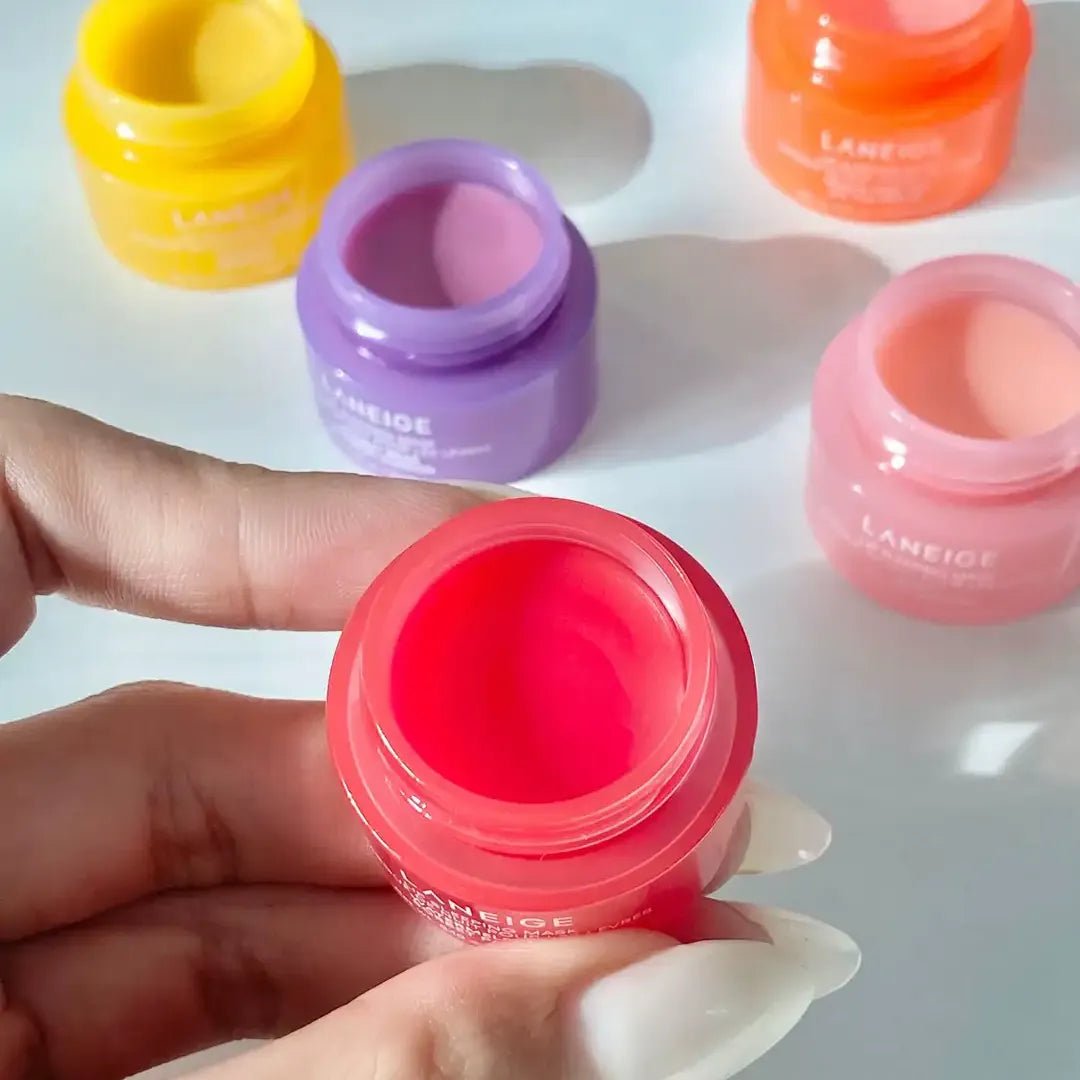 Zestaw masek do ust Laneige Midnight Minis – 5 aromatycznych odżywczych mini masek