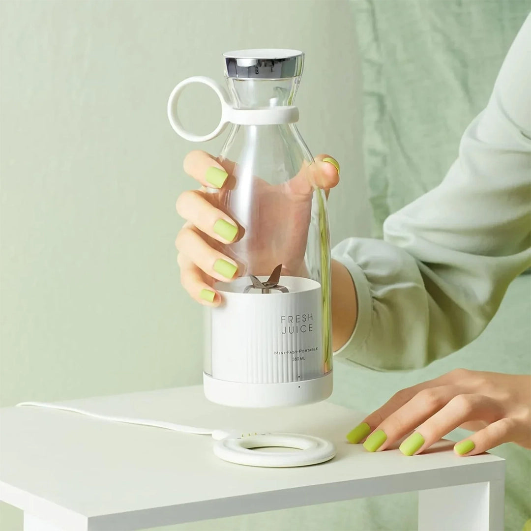 Blender przenośny do smoothie 380 ml – ładowanie bezprzewodowe