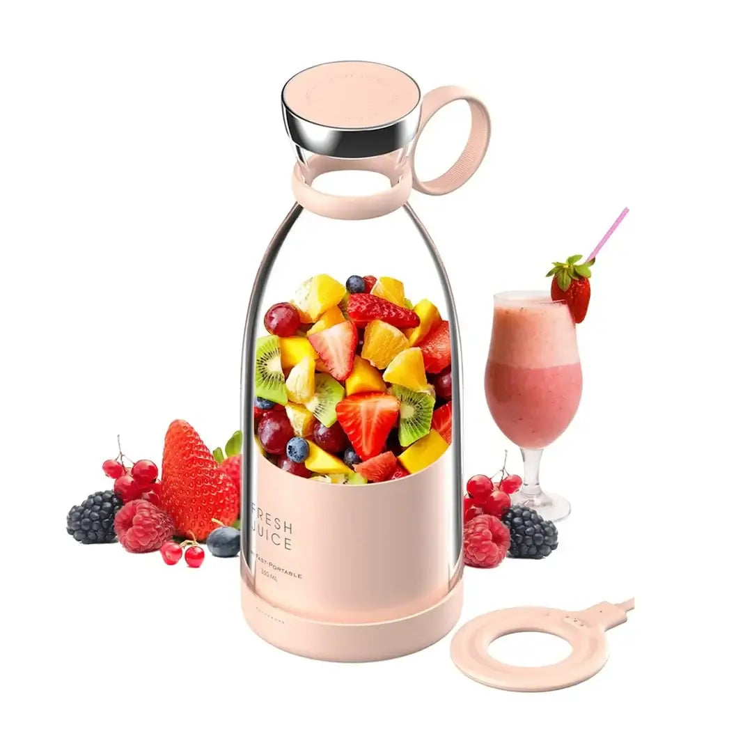 Blender przenośny do smoothie 380 ml – ładowanie bezprzewodowe