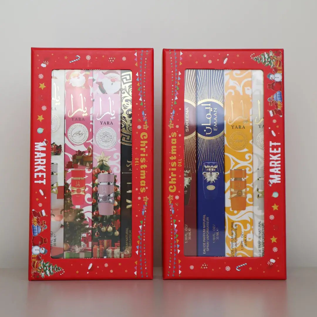 Vánoční sada parfémů – 4 x 35 ml (dvě varianty na výběr) 