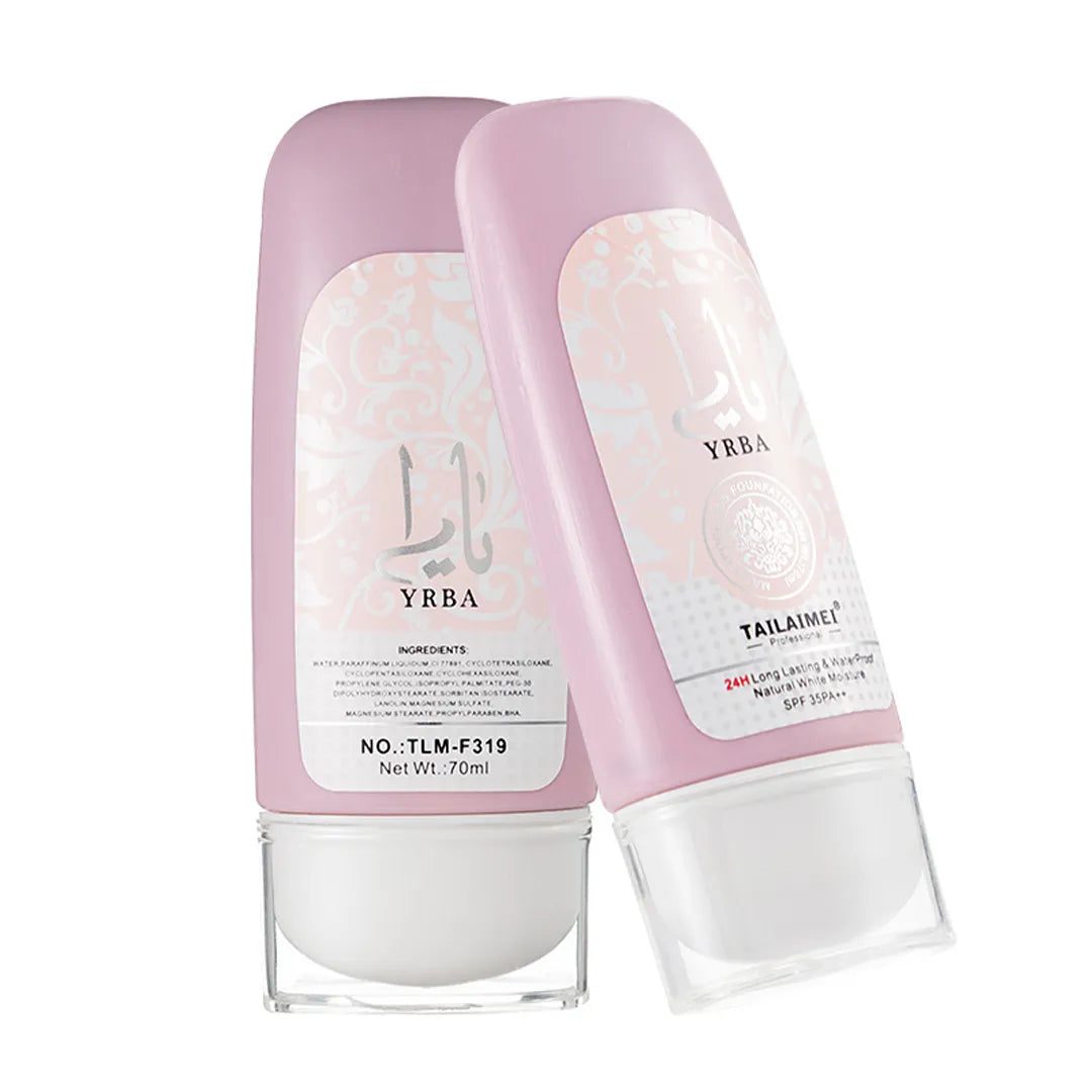 Zestaw do makijażu twarzy 4w1 – podkłady i puder wygładzający cerę