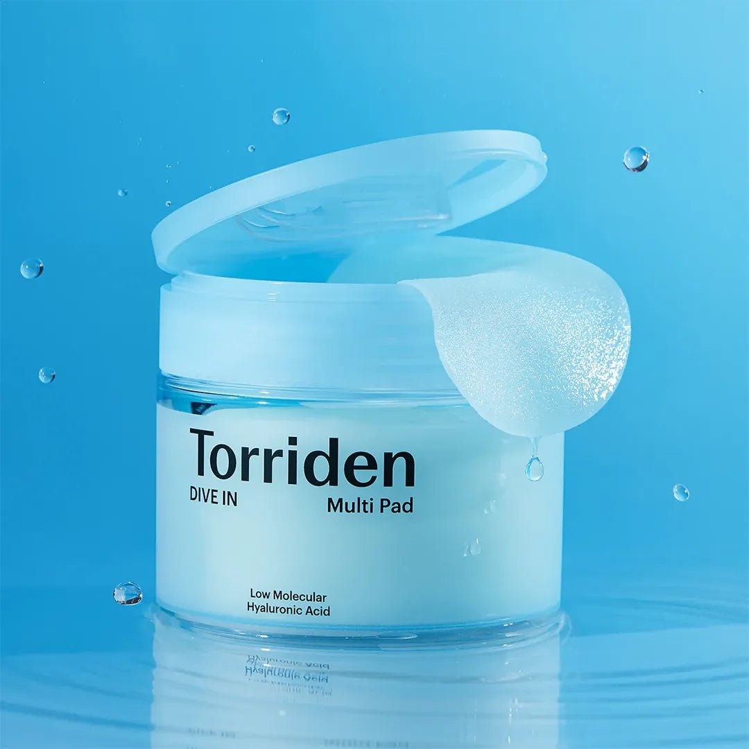 Płatki do twarzy nawilżające Torriden Dive-In Low Molecule Hyaluronic Acid Multi Pad – 80 szt.