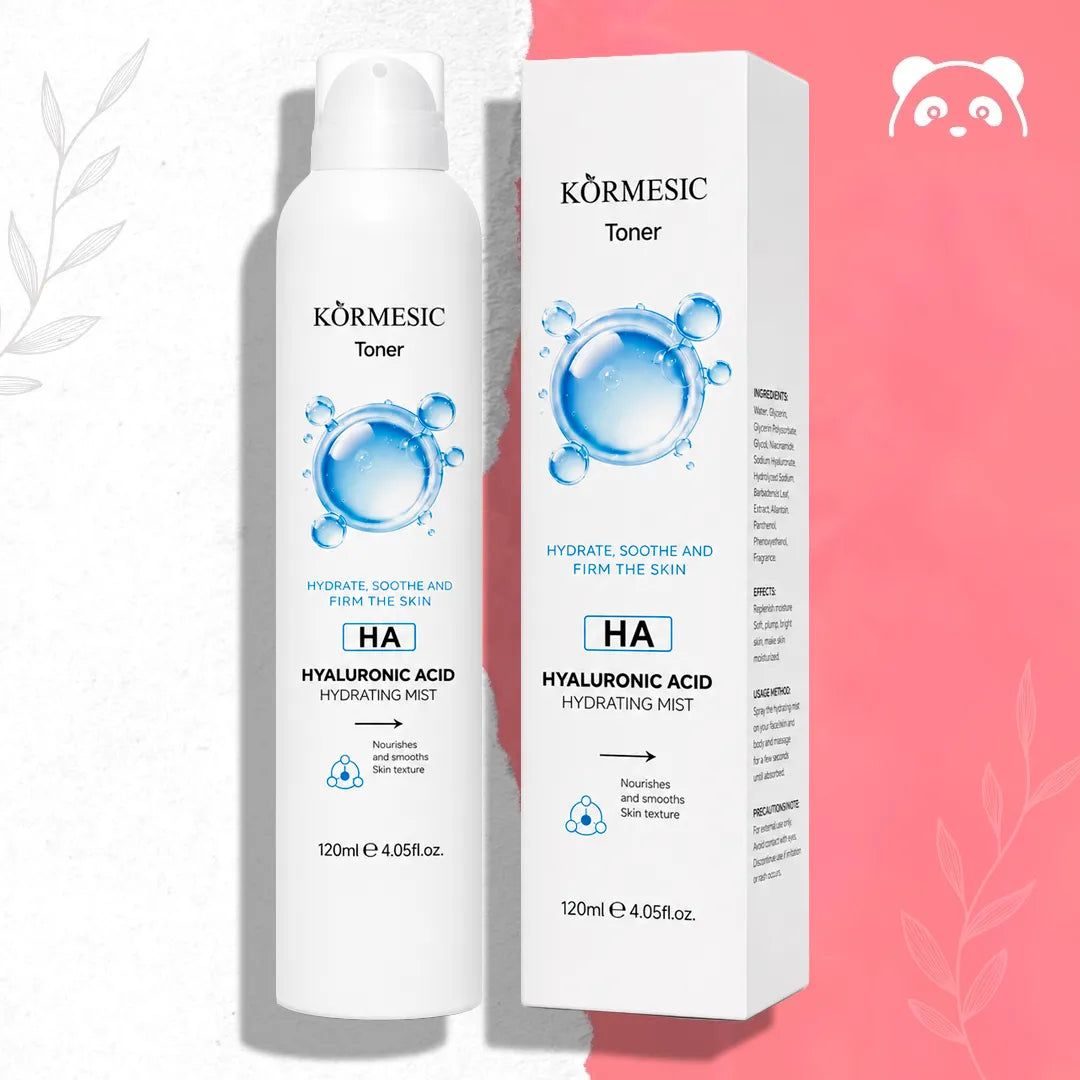 Tonik-mgiełka do twarzy z kwasem hialuronowym Kormesic HA Firming Emulsion – 120 ml