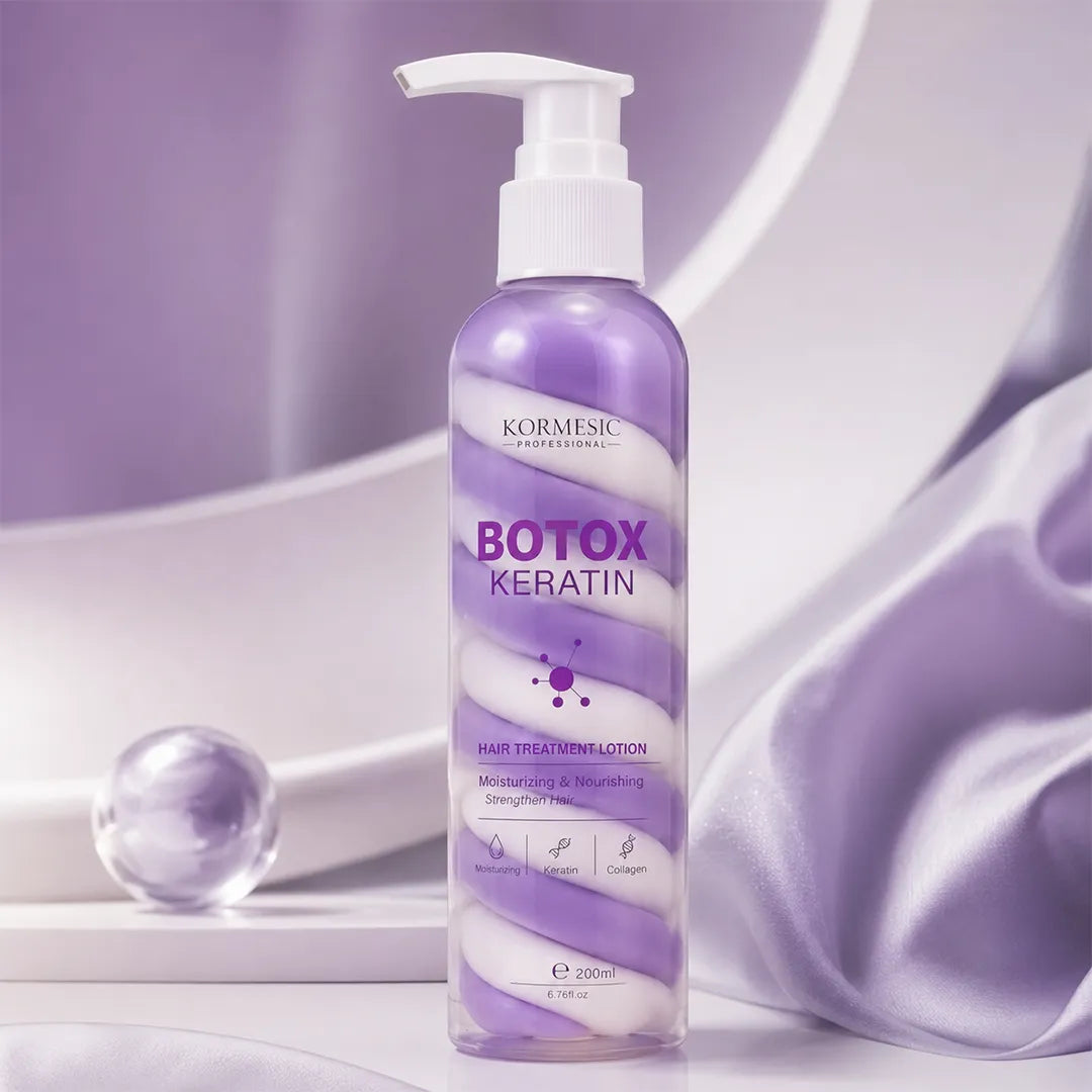 Lotion do włosów Kormesic Botox Keratin – wygładzenie, nawilżenie i regeneracja, 200 ml