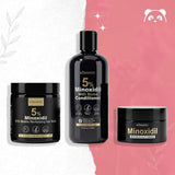 Sada proti vypadávání vlasů s 5% minoxidilem Kormesic (šampon + maska + sérum)
