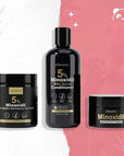 Sada proti vypadávání vlasů s 5% minoxidilem Kormesic (šampon + maska + sérum)