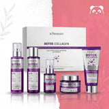 Kormesic Botox Collagen 5D Gesichtspflege-Set – Anti-Falten-Pflege, 5 Produkte
