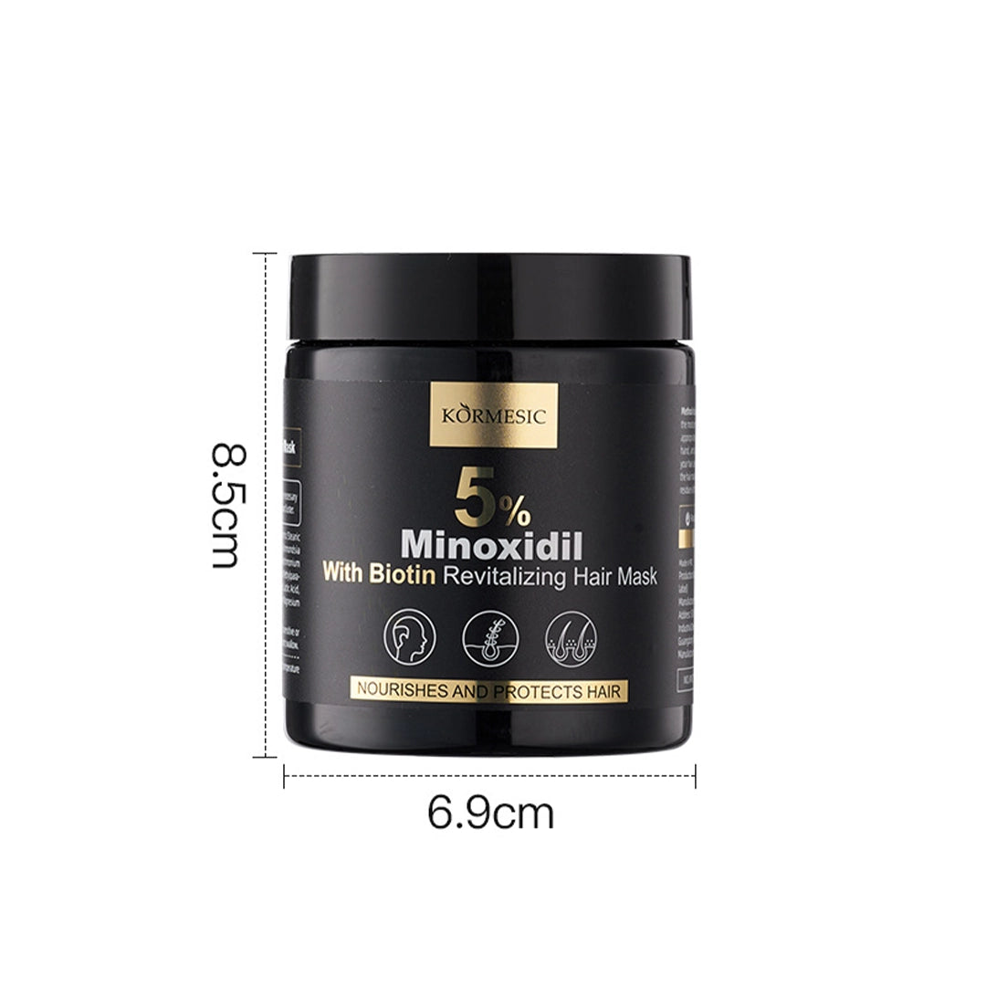 Zestaw przeciw wypadaniu włosów z minoksydylem 5% Kormesic (szampon + maska + serum)