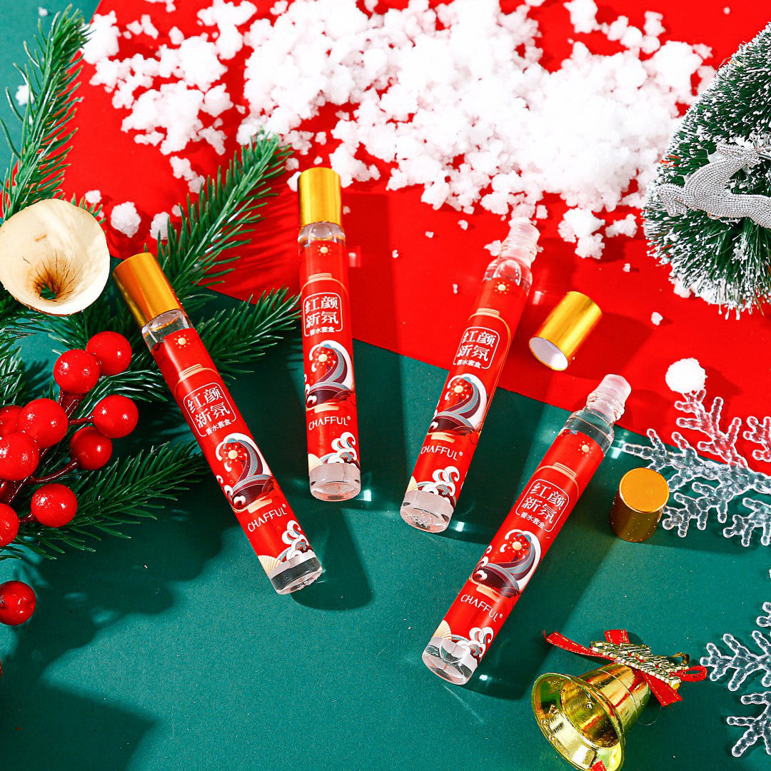 Zestaw perfum CHAFFUL – luksusowa edycja orientalna 4 × 15 ml