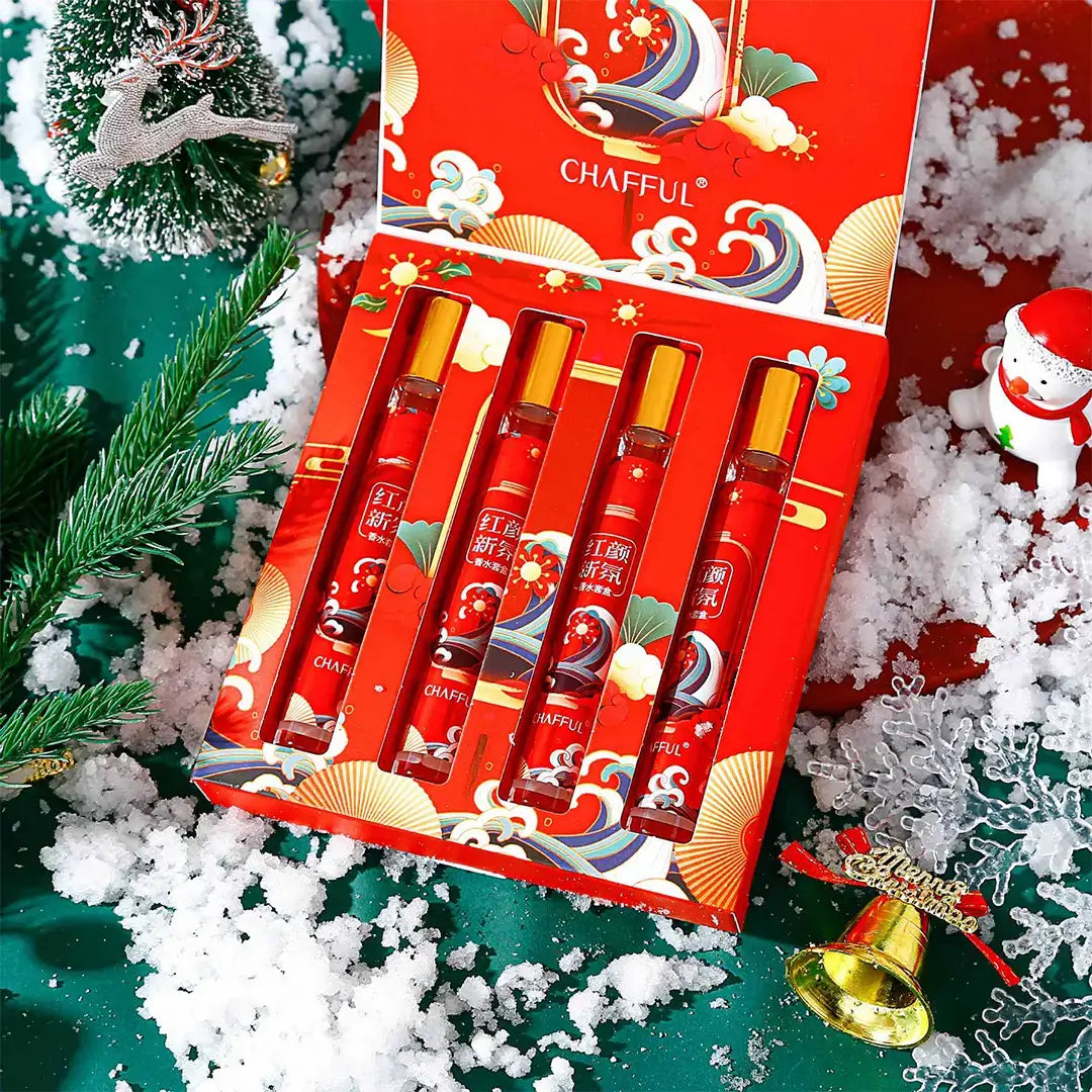 Zestaw perfum CHAFFUL – luksusowa edycja orientalna 4 × 15 ml