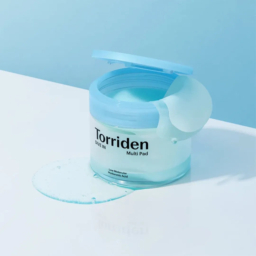 Płatki do twarzy nawilżające Torriden Dive-In Low Molecule Hyaluronic Acid Multi Pad – 80 szt.