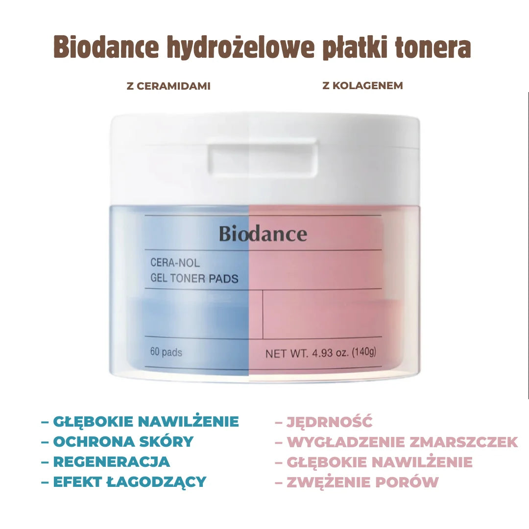 Kolagenowe płatki żelowe Biodance