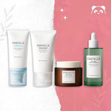 Zestaw do twarzy Skin1004 Madagascar Centella — serum, krem wzmacniający, krem rozjaśniający i serum SPF50+