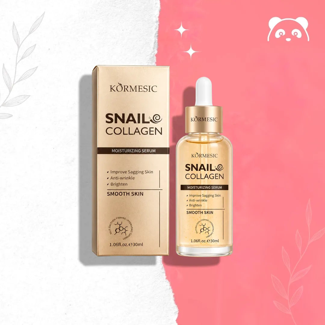 Serum do twarzy ze śluzem ślimaka i kolagenem Kormesic Snail Collagen 30 ml