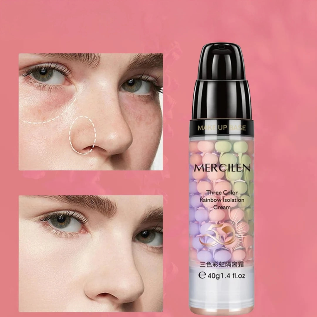 Zestaw Baza Pod Makijaż + Krem Przeciw Fotostarzeniu SPF 50 + 2 Gąbeczki Gratis