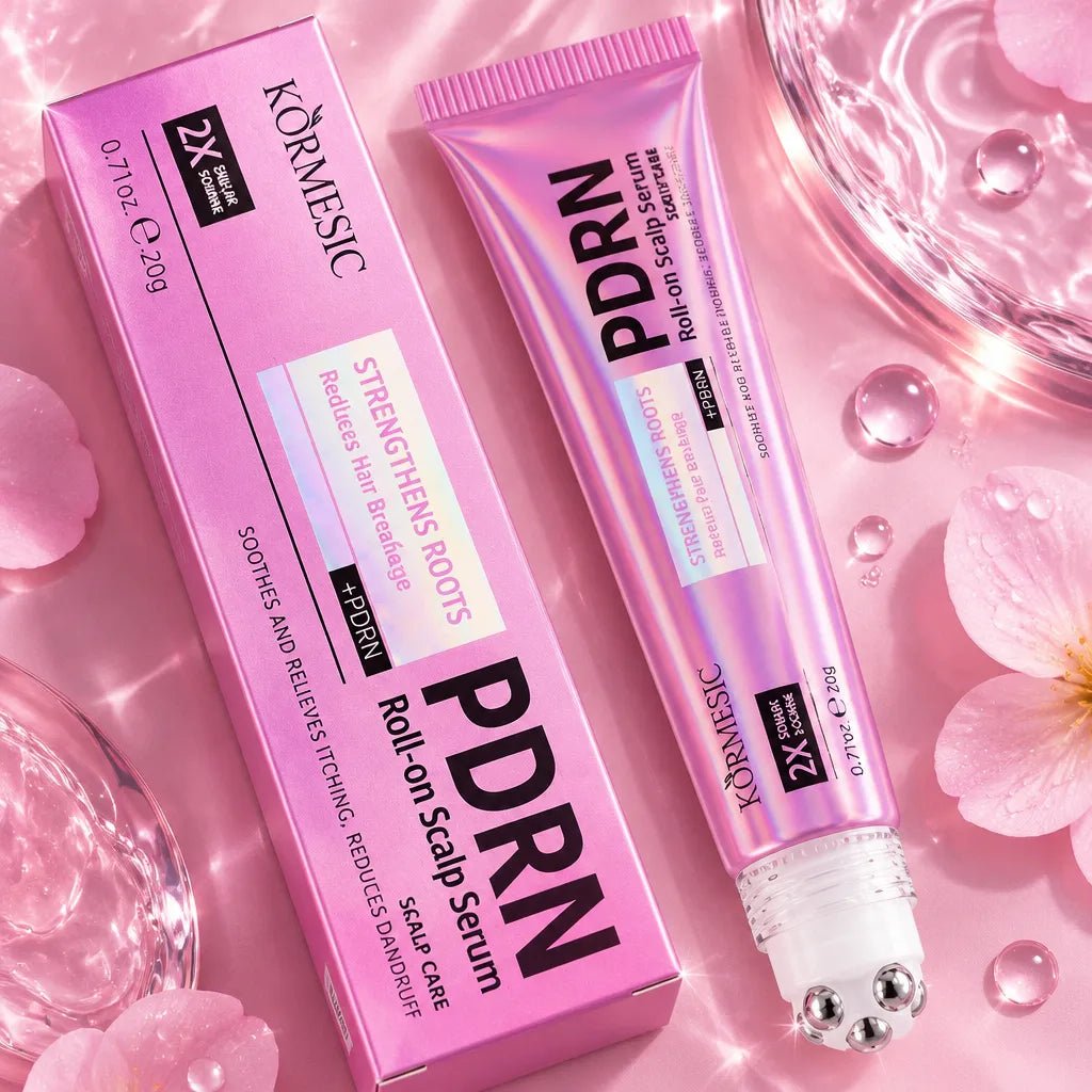 Serum do skóry głowy z PDRN Kormesic – aplikator roll-on, 20 g - Serumy do włosów