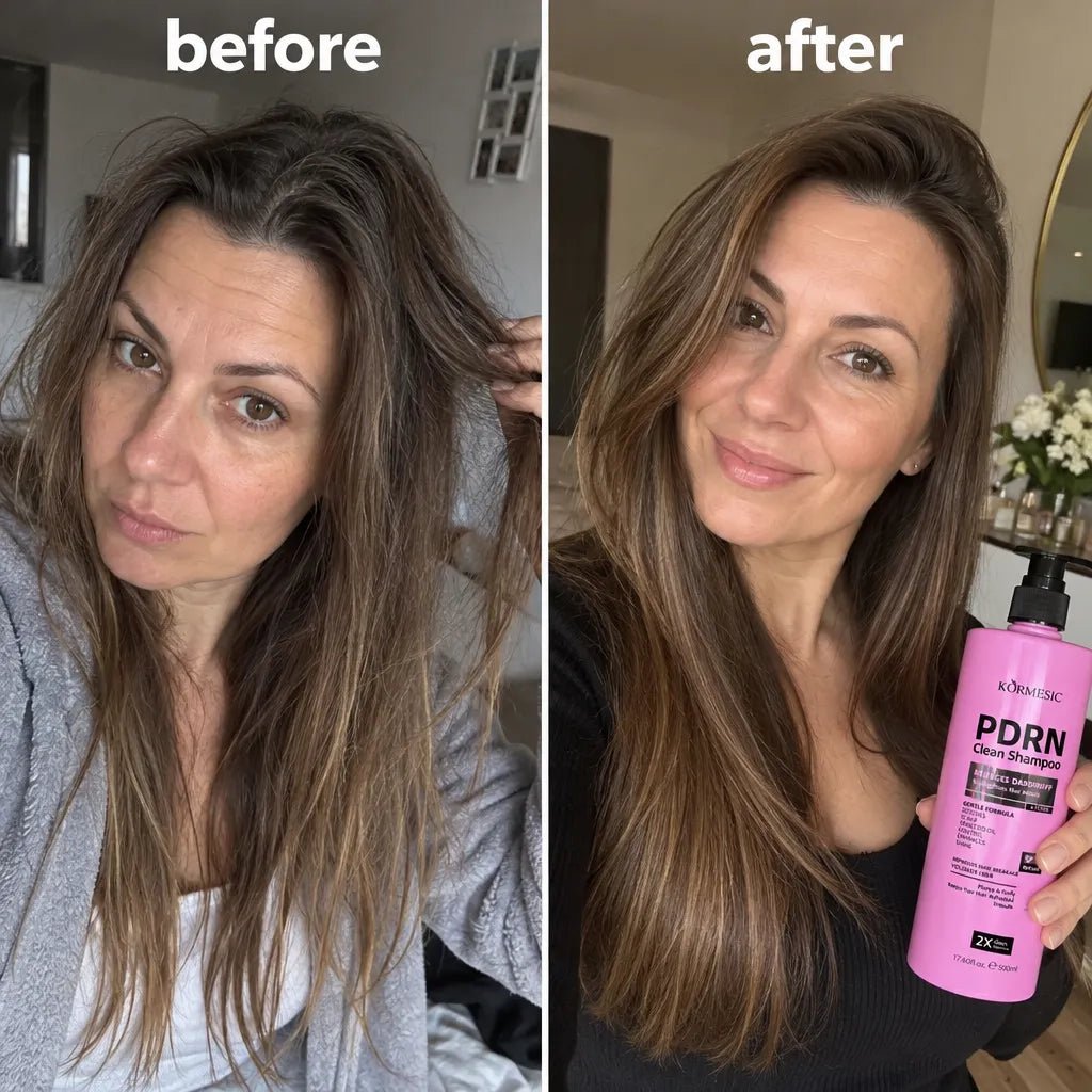 Szampon przeciwłupieżowy Kormesic PDRN Clean Shampoo – oczyszczanie i wzmocnienie, 500 ml - Szampony do włosów