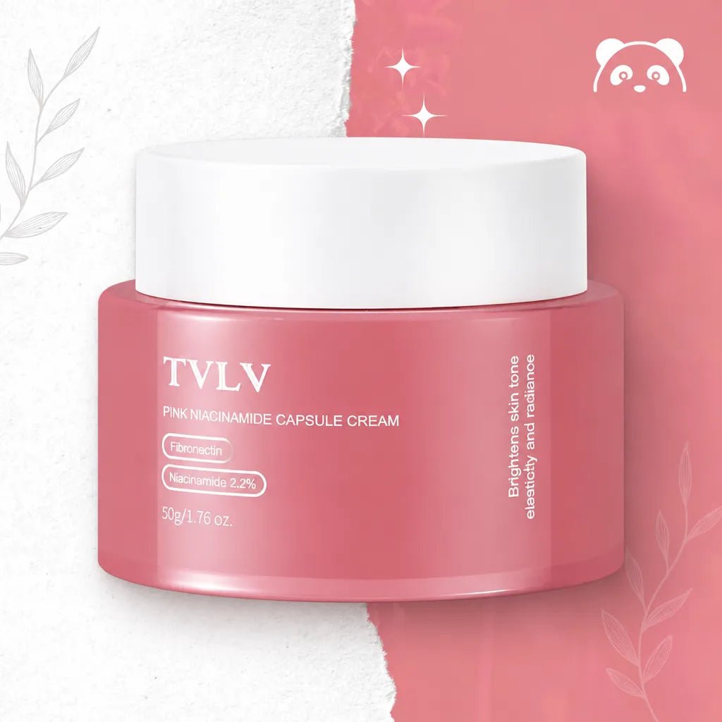 Krem do twarzy z niacynamidem TVLV Pink Niacinamide Capsule Cream 50 g