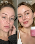 Krem do twarzy z niacynamidem TVLV Pink Niacinamide Capsule Cream 50 g