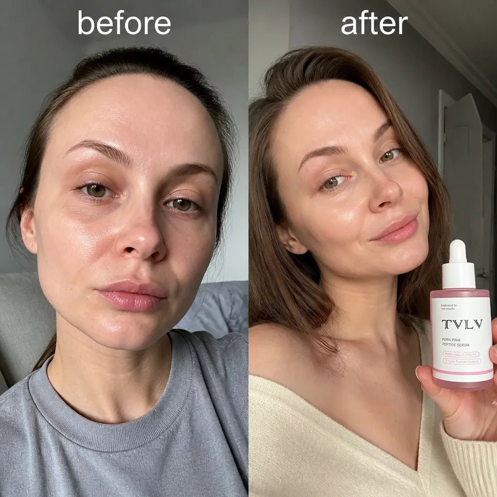 Serum do twarzy z PDRN i peptydami TVLV – wygładzenie zmarszczek, jędrność i efekt glass skin, 30 ml