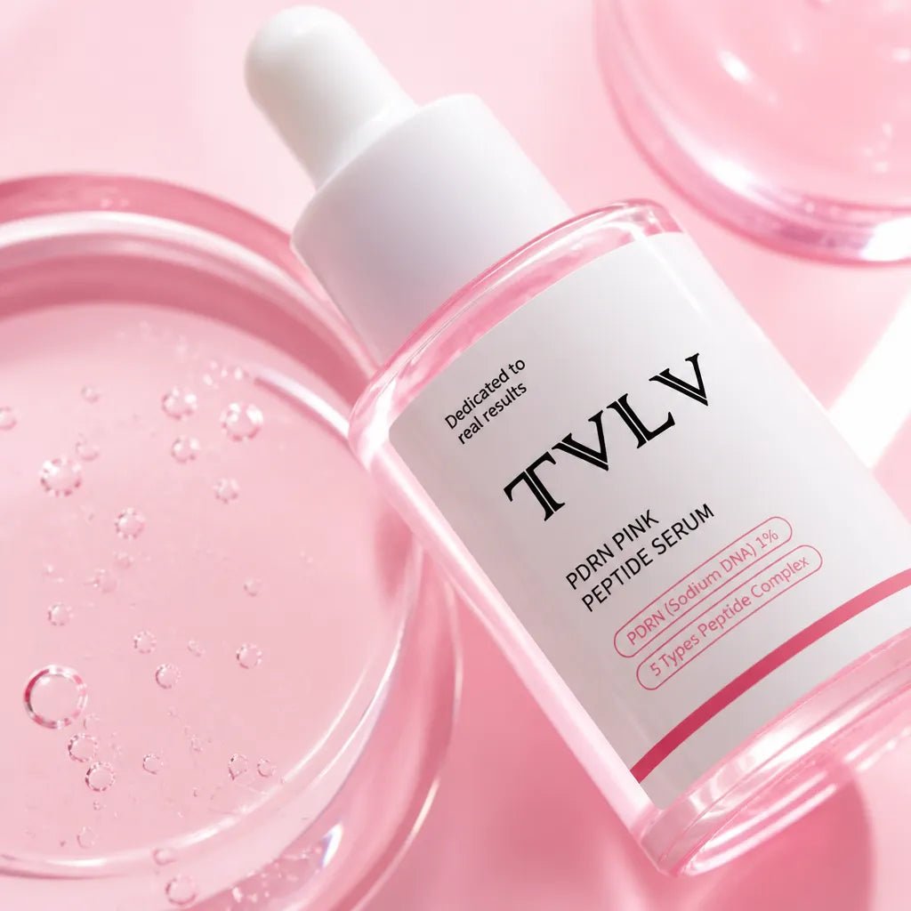 Serum do twarzy z PDRN i peptydami TVLV – wygładzenie zmarszczek, jędrność i efekt glass skin, 30 ml