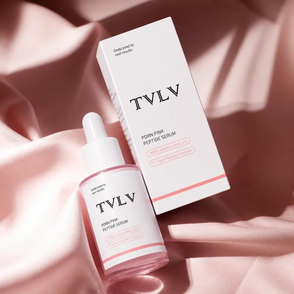 Serum do twarzy z PDRN i peptydami TVLV – wygładzenie zmarszczek, jędrność i efekt glass skin, 30 ml