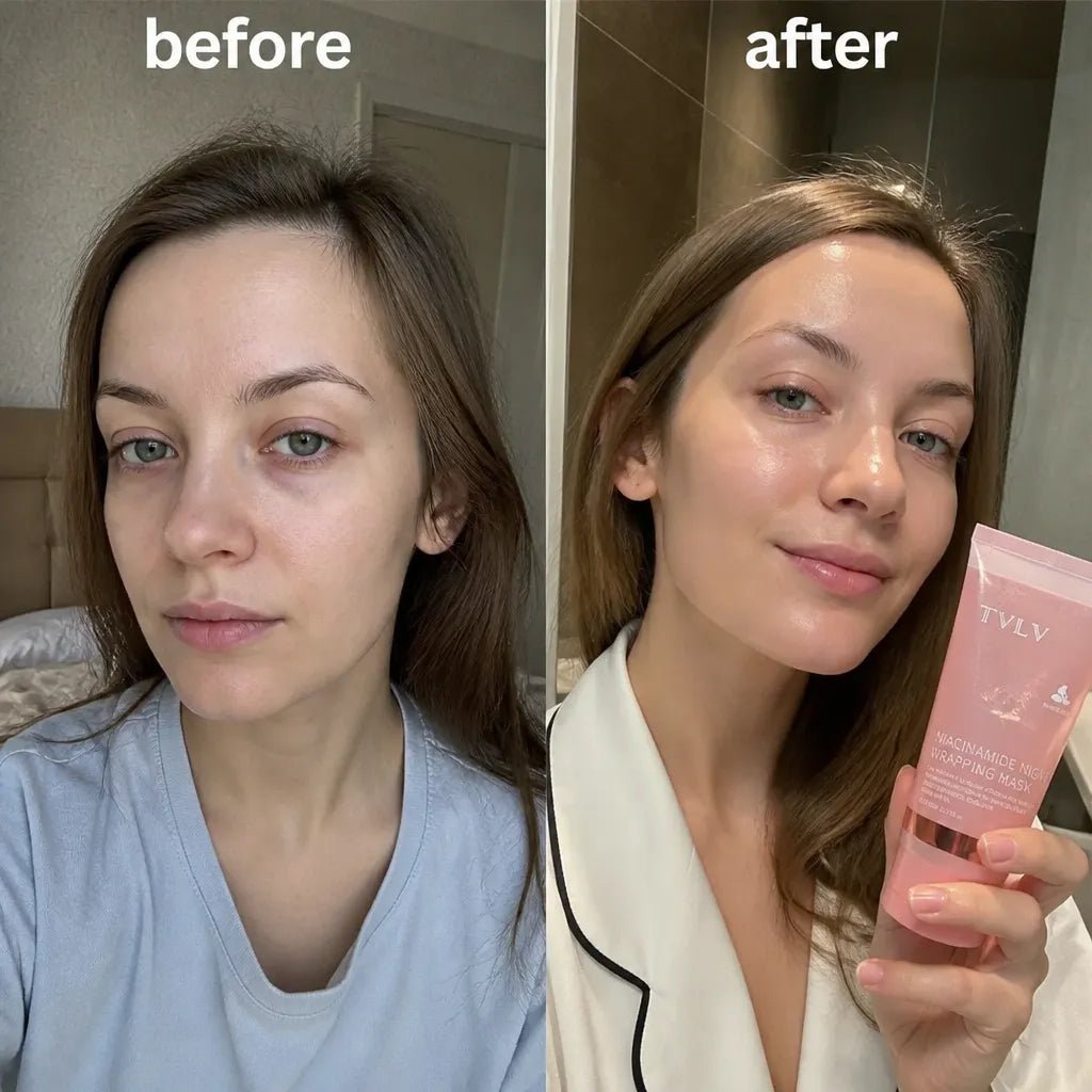 Maska nocna do twarzy TVLV Niacinamide Night Wrapping Mask – 75 ml
