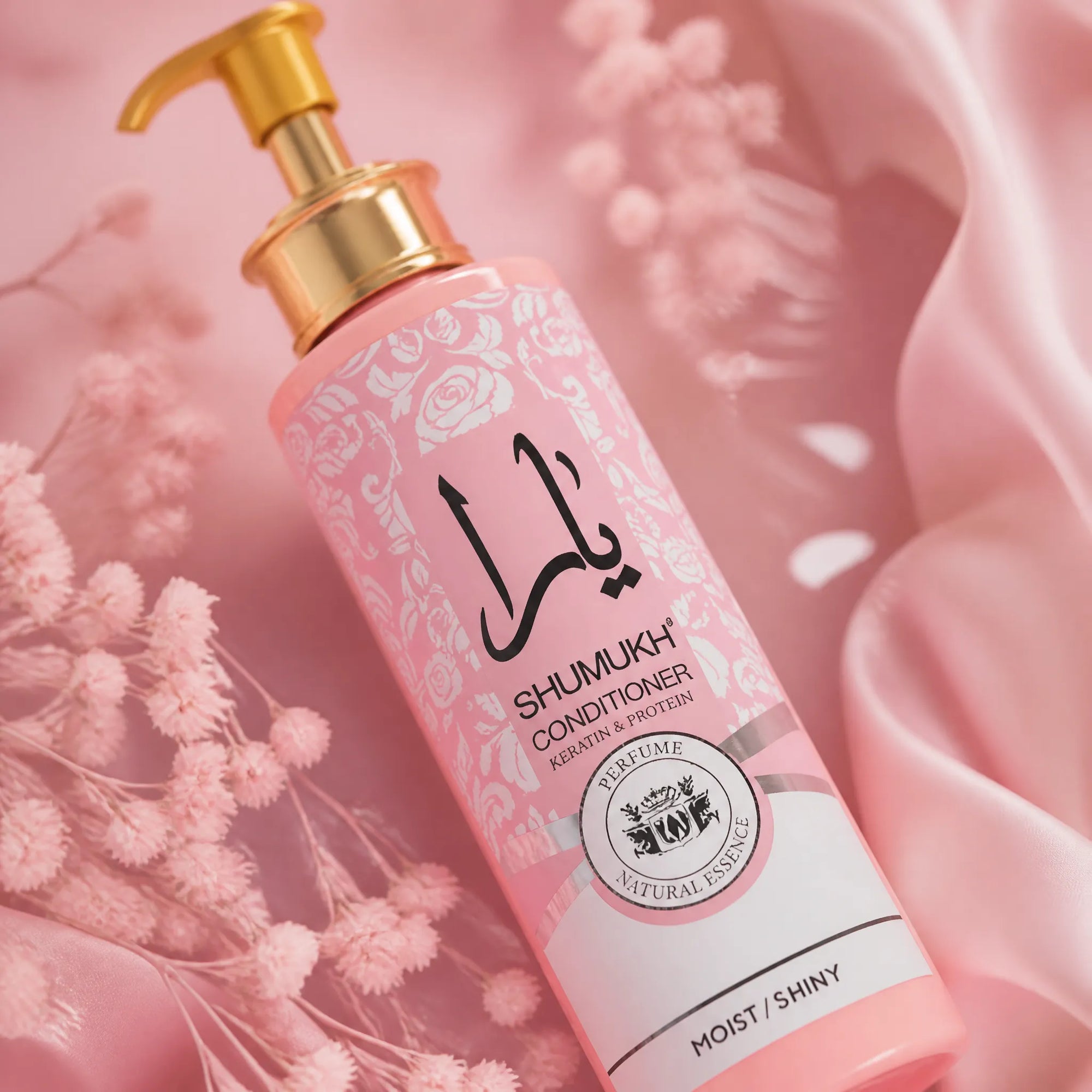 SHUMUKH Keratin &amp; Protein Perfumed Hair Conditioner – mirror-like shine and silky smoothness, 600 ml