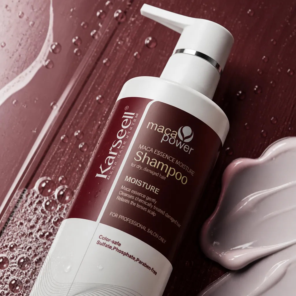 Hydratační šampon na vlasy Karseell Maca Power Moisture – 800 ml