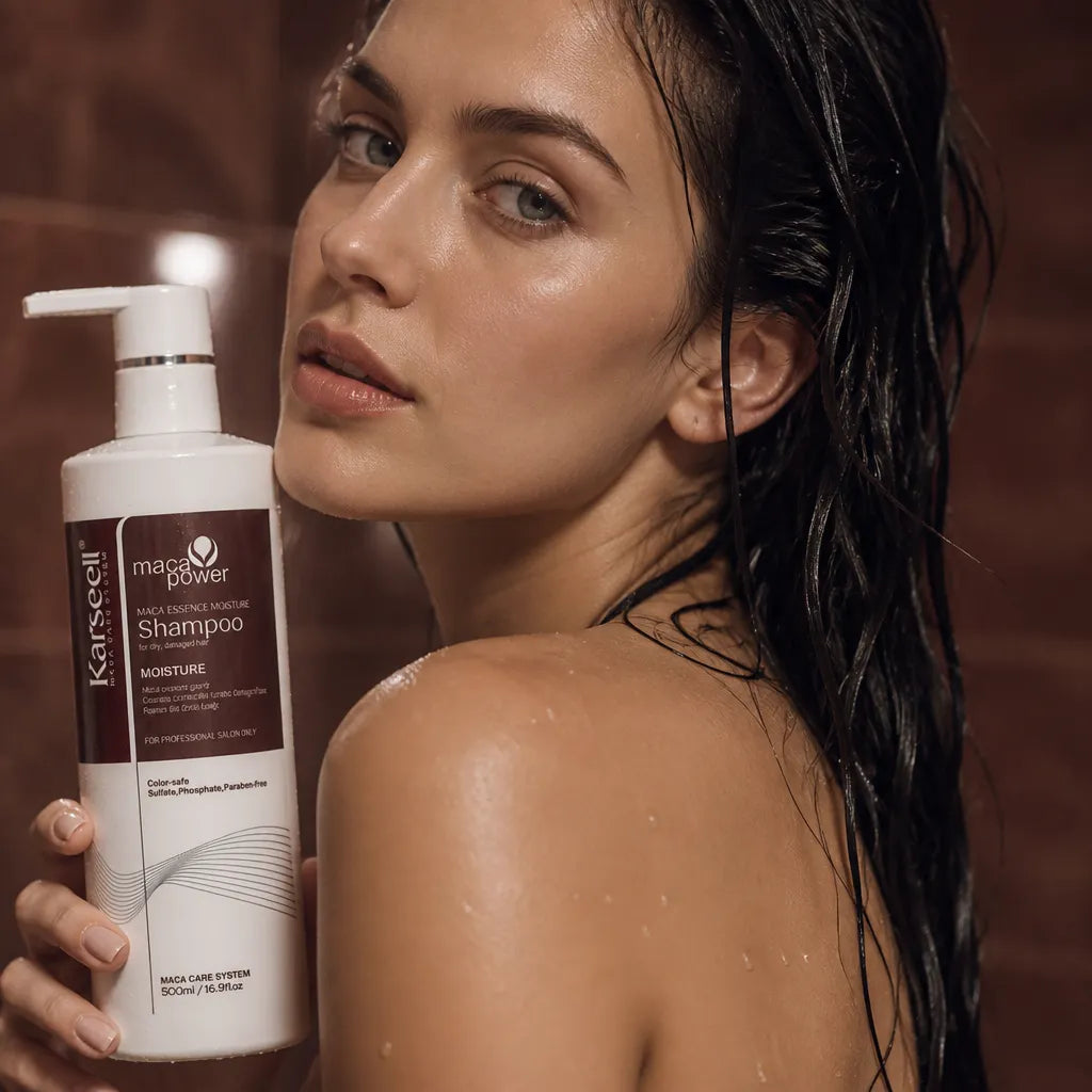 Hydratační šampon na vlasy Karseell Maca Power Moisture – 800 ml