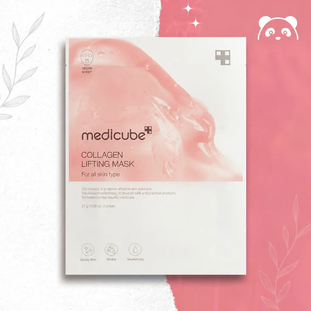 Maska liftingująca do twarzy Medicube Collagen Lifting Mask – kolagen, jędrność i glass skin, 27 g