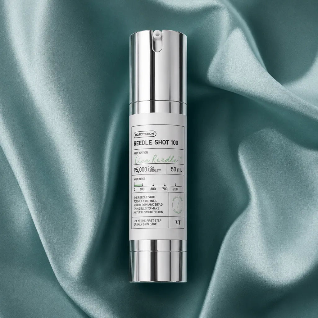 VT Cosmetics sejas kopšanas komplekts – Reedle Shot 100, PHYTO PDRN Essence 100 un PDRN Essence Stick Balm