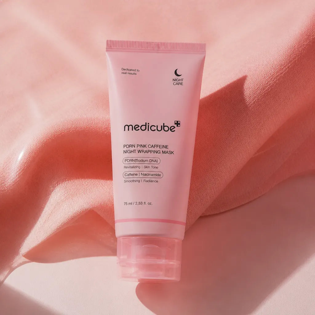 Medicube PDRN Pink Gesichtspflegeset – Pads, Augencreme und Nachtmaske