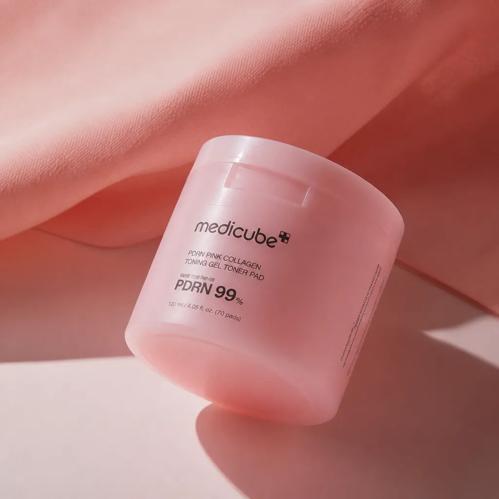 Medicube PDRN Pink Gesichtspflegeset – Pads, Augencreme und Nachtmaske