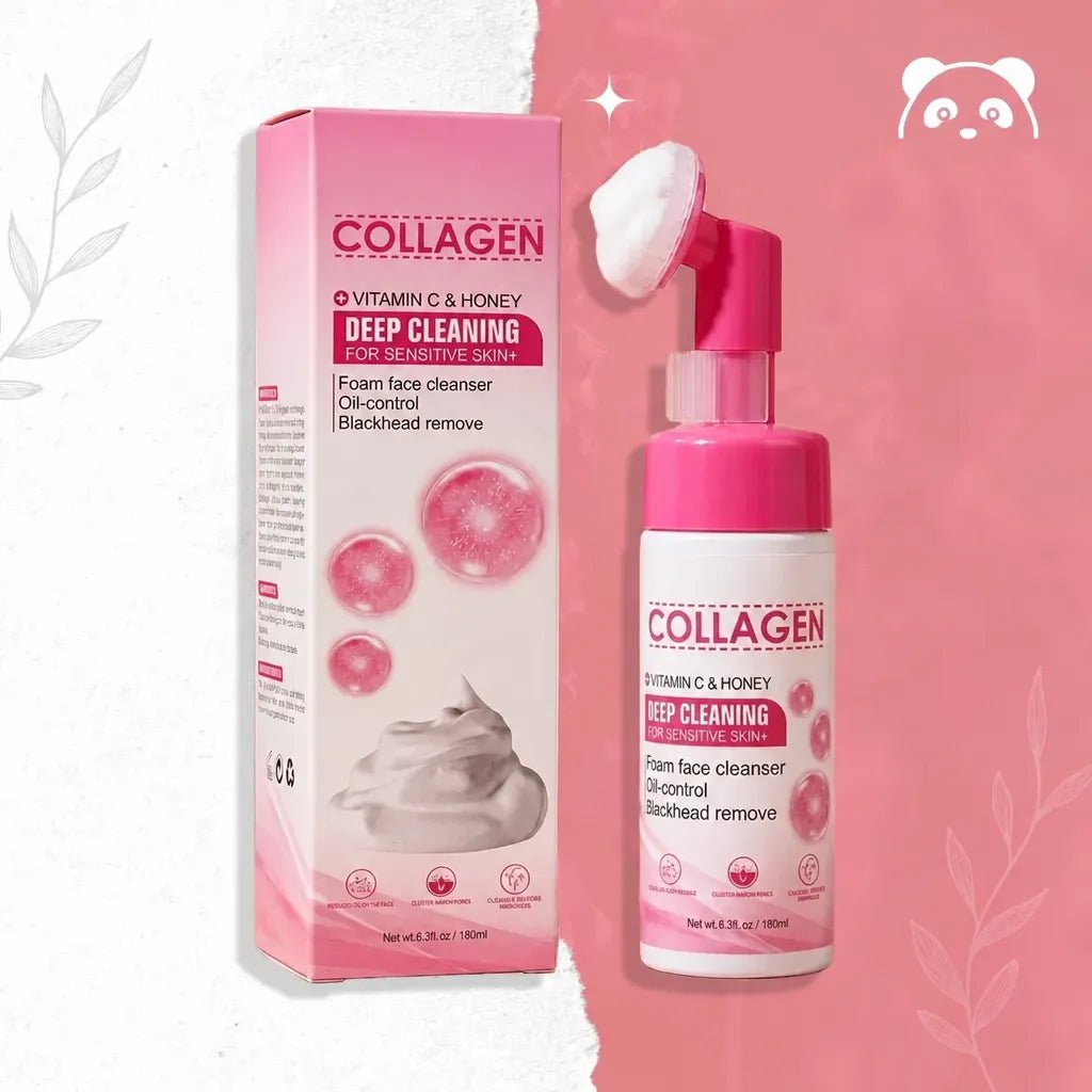 Пінка для очищення та демакіяжу Collagen