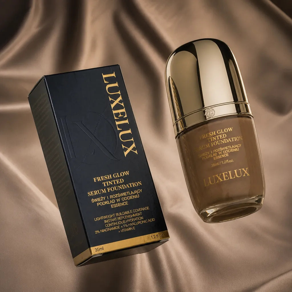 Tónovací make-up sérum na obličej Luxelux Fresh Glow Tinted Serum Foundation – 35 ml