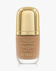 Zestaw do makijażu twarzy i oczu Luxelux – podkład serum Fresh Glow + tusz do rzęs Waterproof