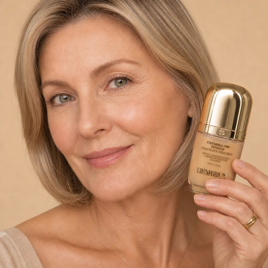Tónovací make-up sérum na obličej Luxelux Fresh Glow Tinted Serum Foundation – 35 ml