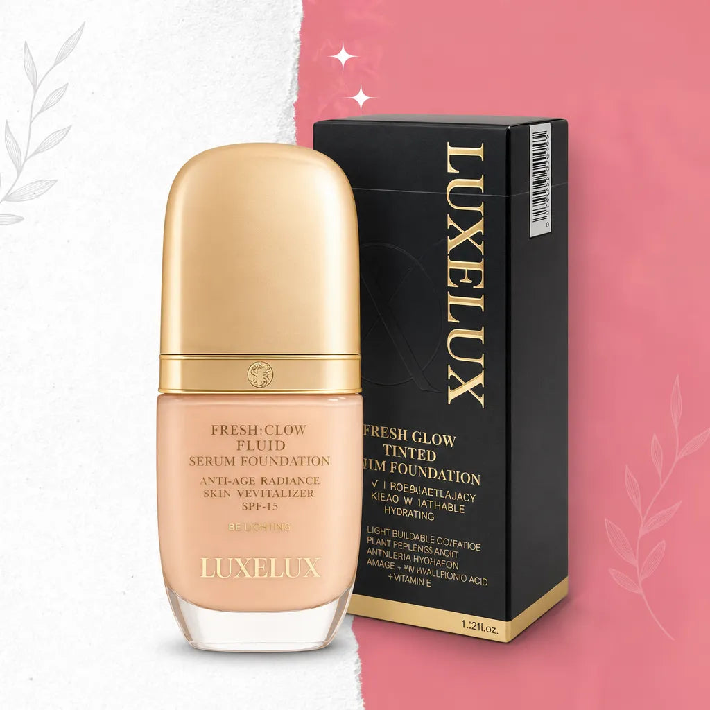 Tónovací make-up sérum na obličej Luxelux Fresh Glow Tinted Serum Foundation – 35 ml