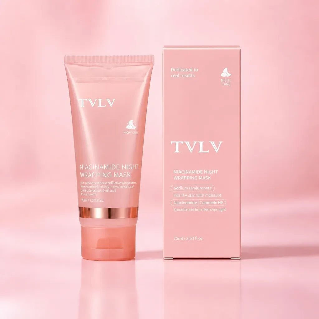 Maska nocna do twarzy TVLV Niacinamide Night Wrapping Mask – 75 ml - Maski na noc