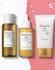 Zestaw do pielęgnacji twarzy SKIN1004 Madagascar Centella Tea-Trica – toner, ampułka i krem - Zestawy do twarzy