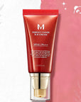 Krem BB do twarzy MISSHA M Perfect Cover SPF42 PA+++ – krycie, pielęgnacja i ochrona UV - Podkłady do makijażu