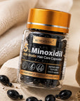 KORMESIC Minoxidil 5% kapsułki do pielęgnacji włosów z biotyną serum na porost włosów 15 ml - Kapsułki do włosów