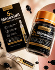 Sada KORMESIC Minoxidil 5 % – kapsle a ampule