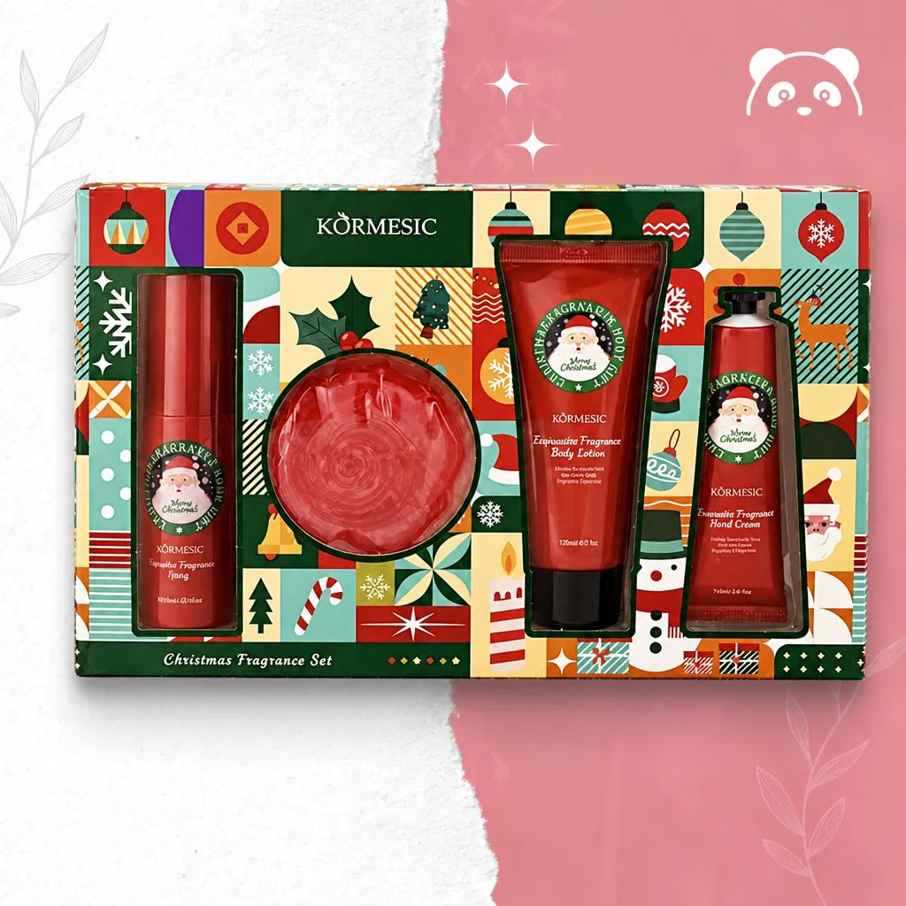 Dárková sada péče o tělo KORMESIC Christmas Fragrance Set – 4 produkty