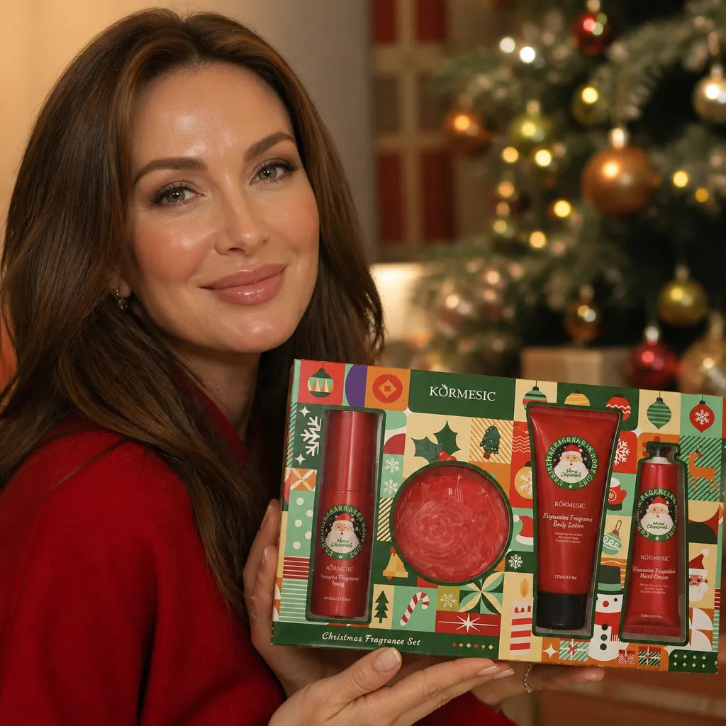 Dárková sada péče o tělo KORMESIC Christmas Fragrance Set – 4 produkty