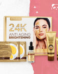 Sada péče o pleť KORMESIC 24K Gold – proti stárnutí a pro rozjasnění