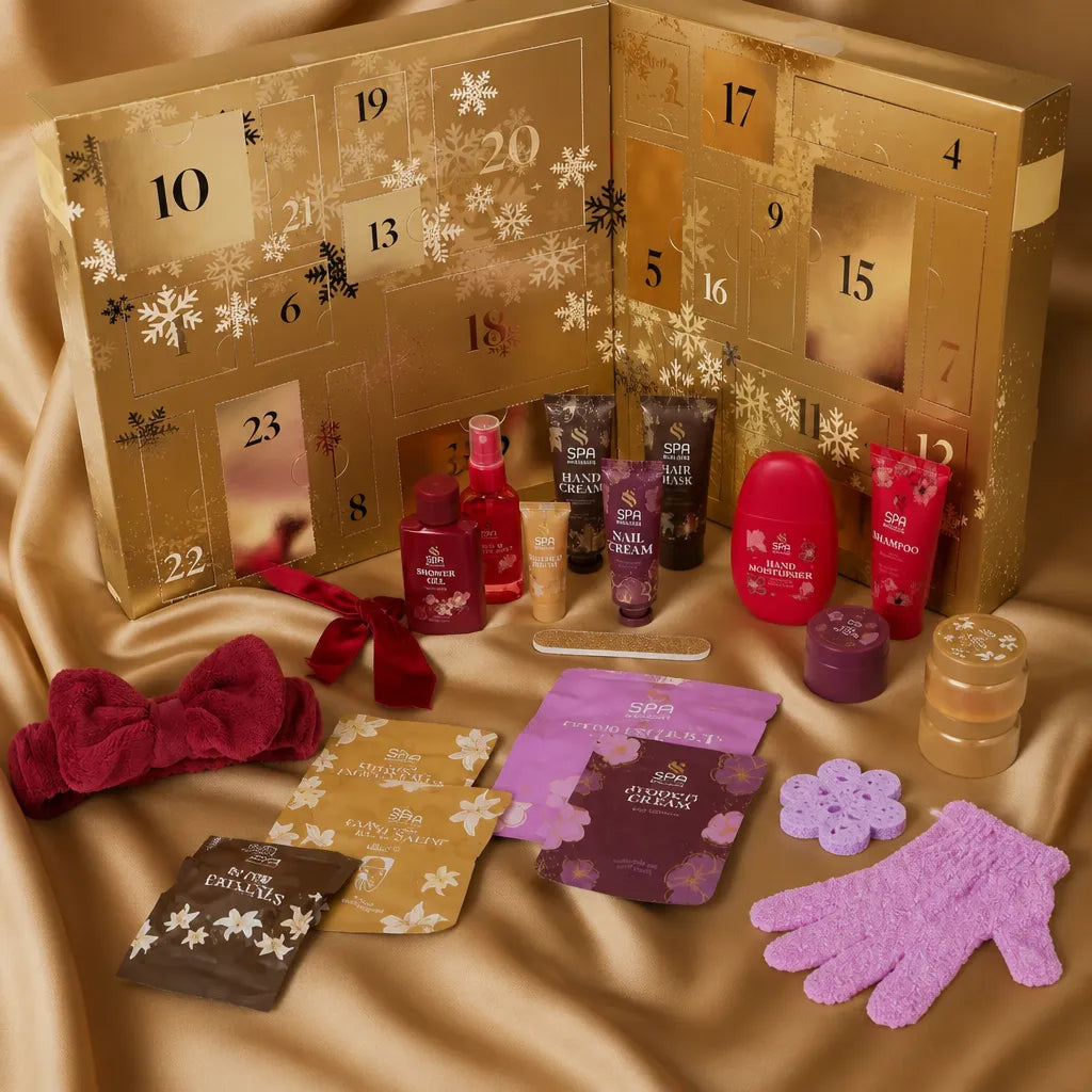 Adventní kalendář SPA Exclusives – 24 překvapení do koupele, pro tělo a vlasy