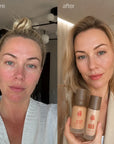 Sada make-upových podkladových bází Bride Shiny Water Sensation + Matte B5 – 02 Natural / 03 Beige