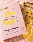Płatki pod oczy Grace & Stella Collagen Gel Eye Mask – cienie, opuchlizna i zmarszczki, 6 par - Płatki pod oczy